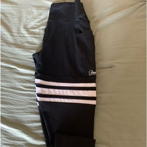 Bombshell sportswear XL perform thigh highs in black